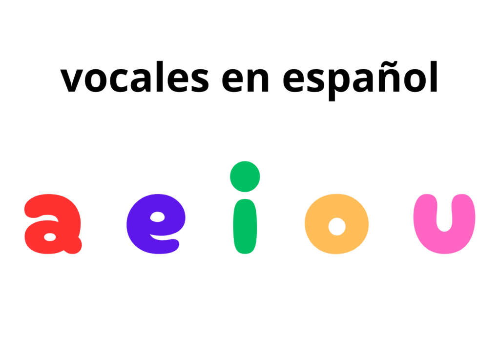 vocales en español