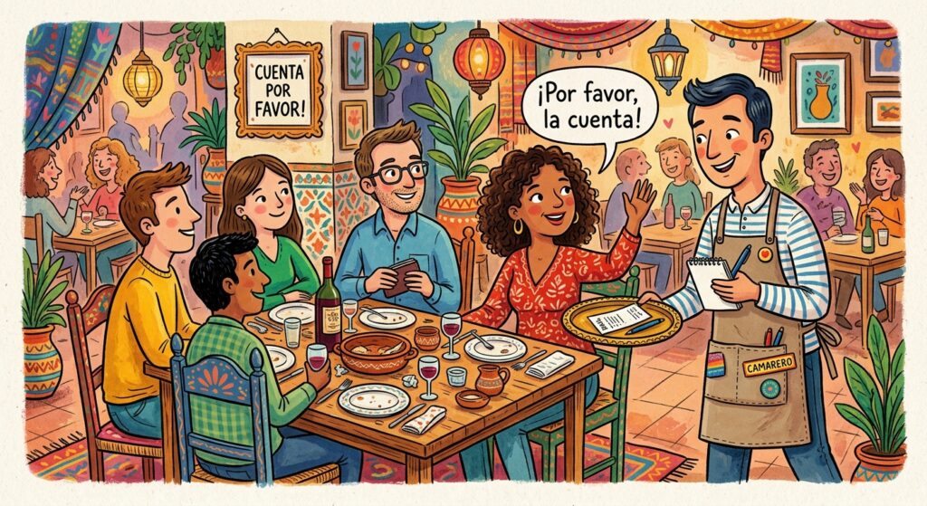 How Do You Ask for the Bill in Spanish?